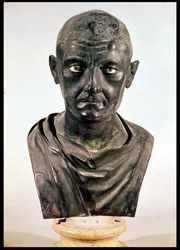 Busto del generale romano Publio Cornelio Scipione "Africano"